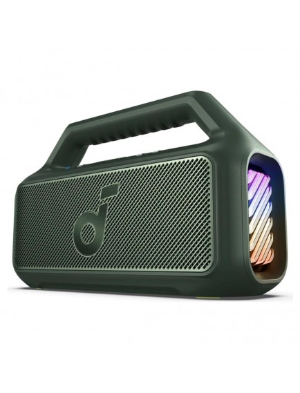 Anker Soundcore Boom 2 Bluetooth 5.3 Hoparlör, 80W, IPX7 Su Geçirmez, Yeşil - A3138