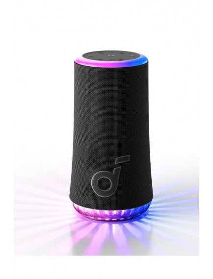 Anker Soundcore Glow Taşınabilir Hoparlör - 360° Ses Bluetooth Hoparlör - Senkronize Radyant Işık - A3166
