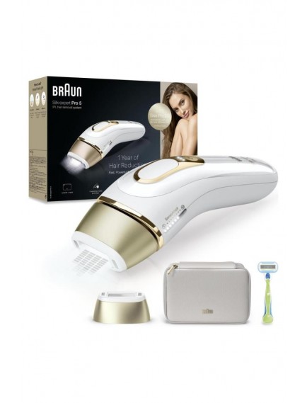 Braun Ipl Silk·expert Pro 5, Evde Tüy Alma, Çanta, 1 Başlık Ile, Pl5052 Epilasyon Aleti