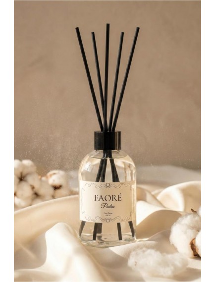 Faoré Essential Pudra Oda Kokusu 100 ml | Kalıcı Çubuklu Oda Kokusu