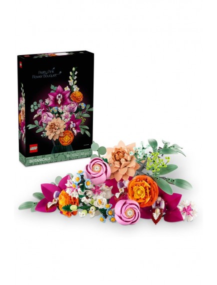 LEGO® Botanicals Pembe Çiçek Buketi 10342