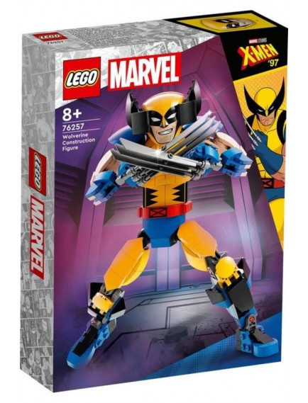 LEGO Marvel Wolverine Yapım Figürü 76257 