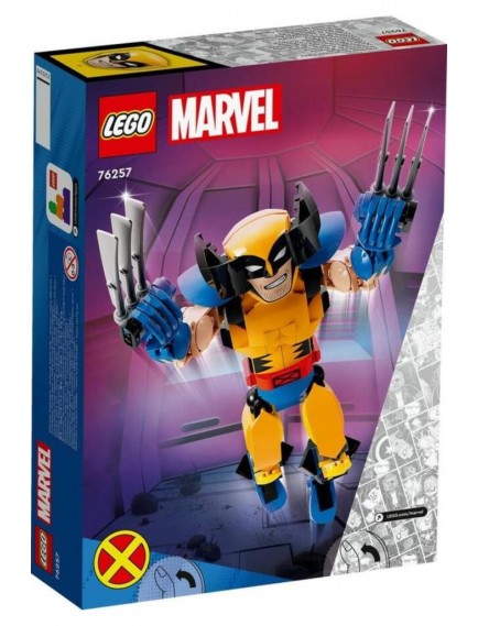 LEGO Marvel Wolverine Yapım Figürü 76257 