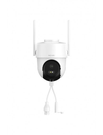 Meari S2 Plus Dış Mekan Kablosuz Wi-Fi Ptz Akıllı Güvenlik Kamerası | 2,5k, 4mp, Gece Görüşü, Çift Yönlü Ses, Sd Kart Destekli