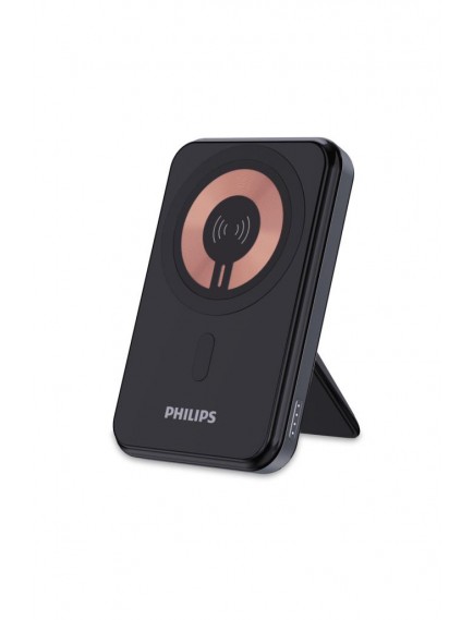 Philips DLP2551Q/00 5.000 Mah 20W Magsafe Wireless Standlı Powerbank 1xusb-C, Siyah