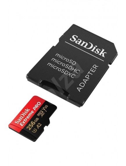 Sandisk Extreme Pro 256gb 200/140mb/s Microsdxc Uhs-ı Adaptörlü Hafıza Kartı Sdsqxcd-256g-gn6ma