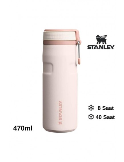 Stanley The IceFlow Twist Flip Termos 0.47 LT Termos Kupa Kamp Matara PUDRA